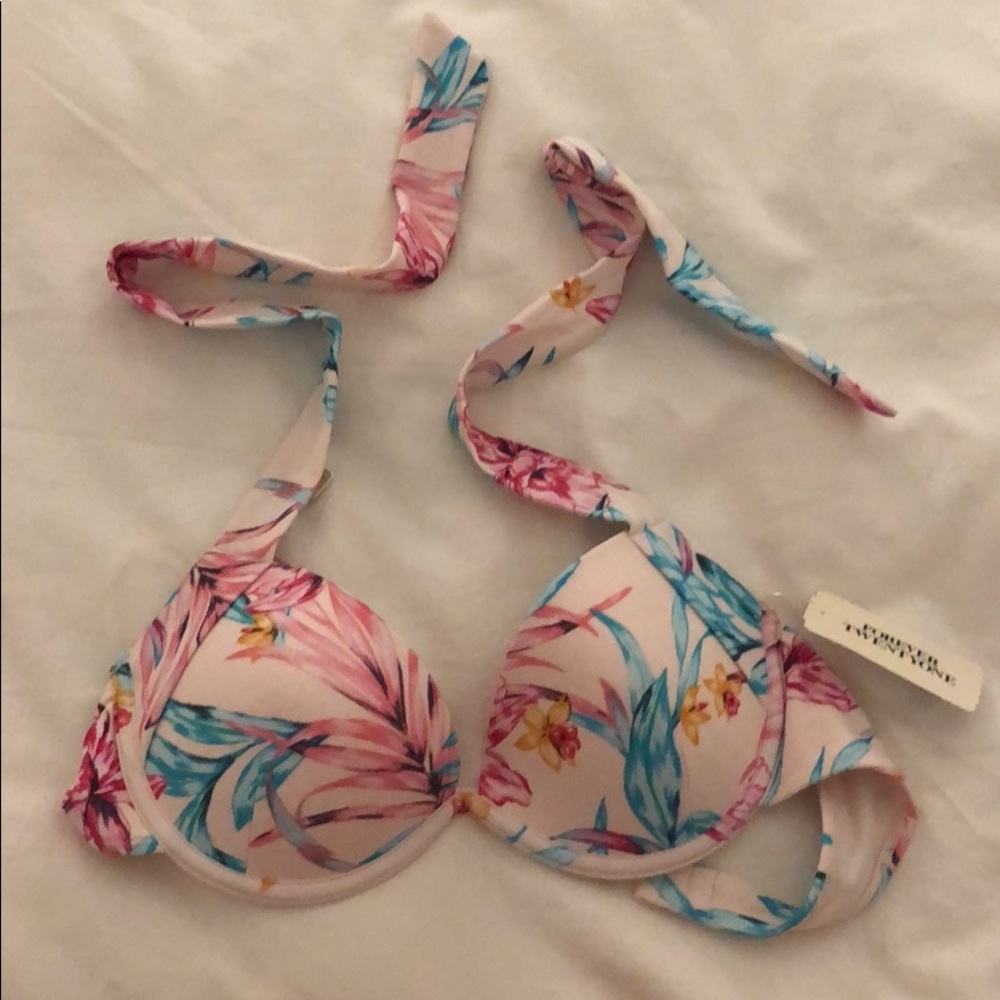 Forever 21 Floral Bikini Top